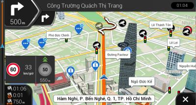 Bản Đồ Dẫn Đường Ô tô Thông Minh với ứng dụng VIETMAP S2