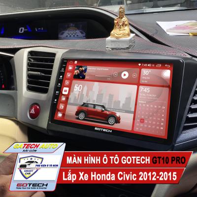 Màn Hình Gotech lắp Xe Honda Civic 2012-2015