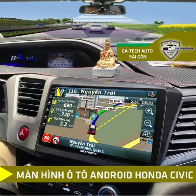 Màn Hình Gotech lắp Xe Honda Civic 2012-2015