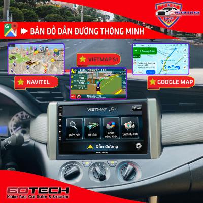 Màn hình ô tô Gotech lắp xe Innova 2018