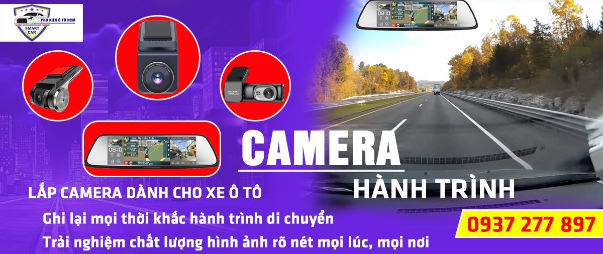 lắp camera hành trình ô tô cao cấp giá rẻ