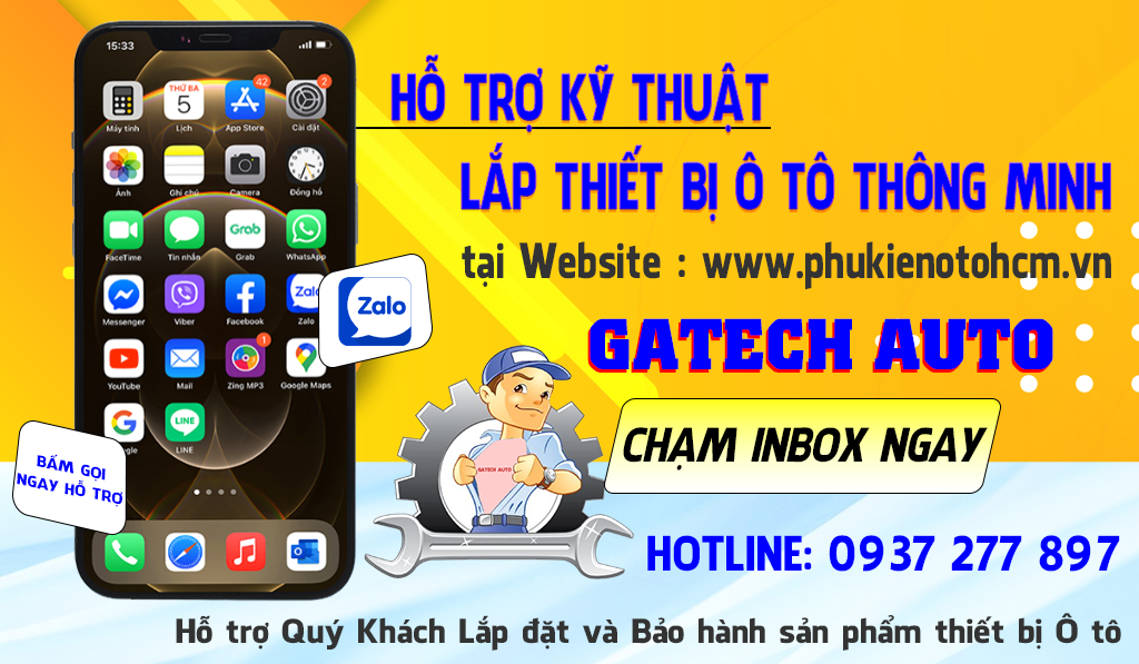 Hỗ trợ khách hàng tư vấn và kỹ thuật cho Quý Khách lắp đặt Gatech Auto